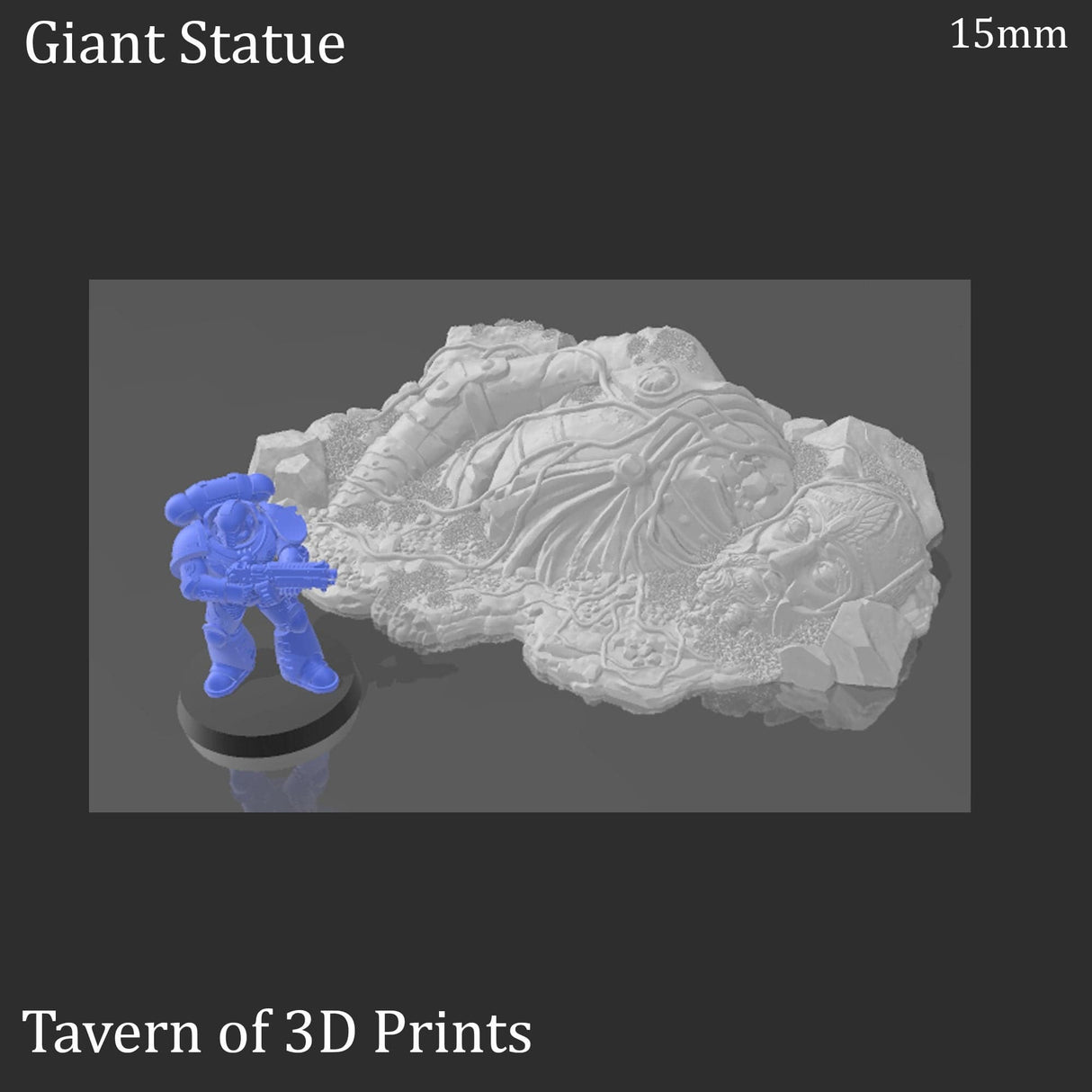 Giant Statue - Fantasy Scatter Terrain