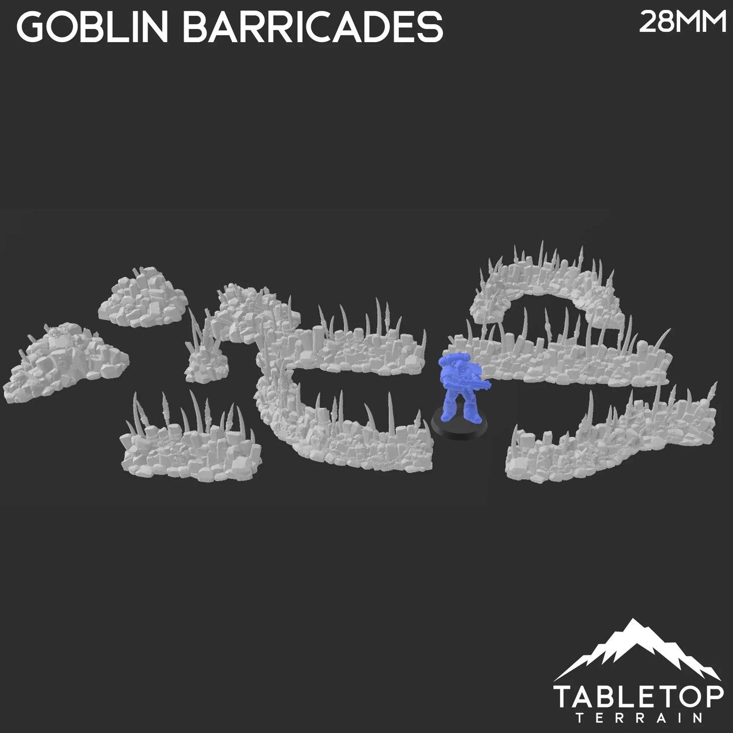 Goblin Barricades and Rubble - Fantasy Scatter Terrain