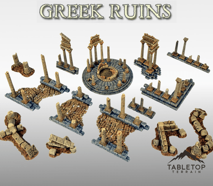 Greek Ruins - Fantasy Scatter Terrain