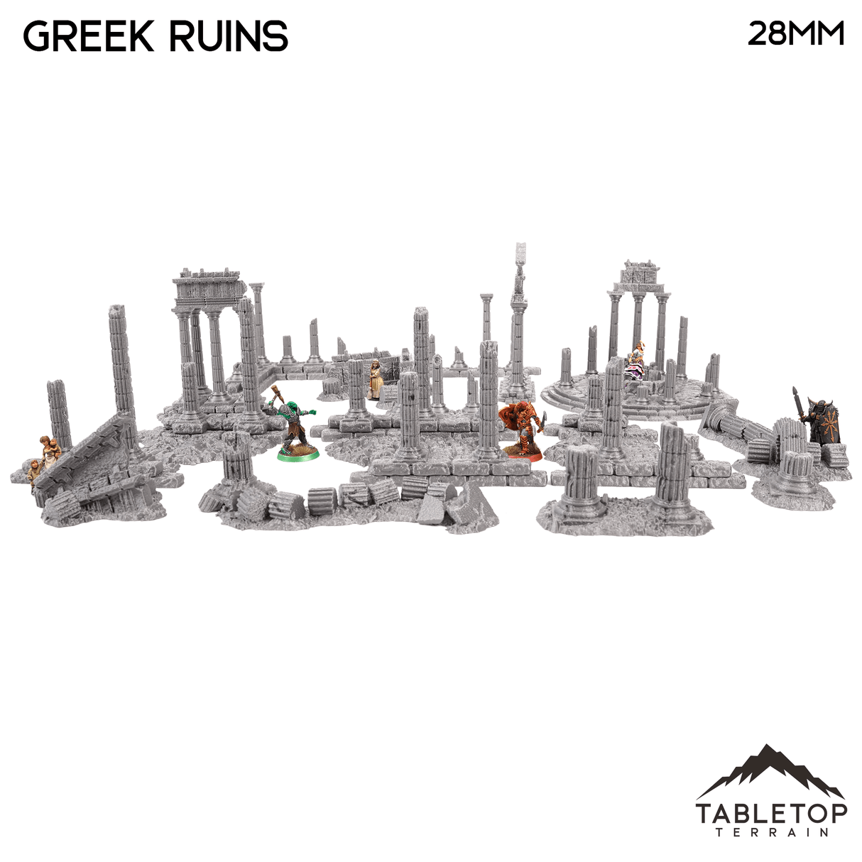 Greek Ruins - Fantasy Scatter Terrain