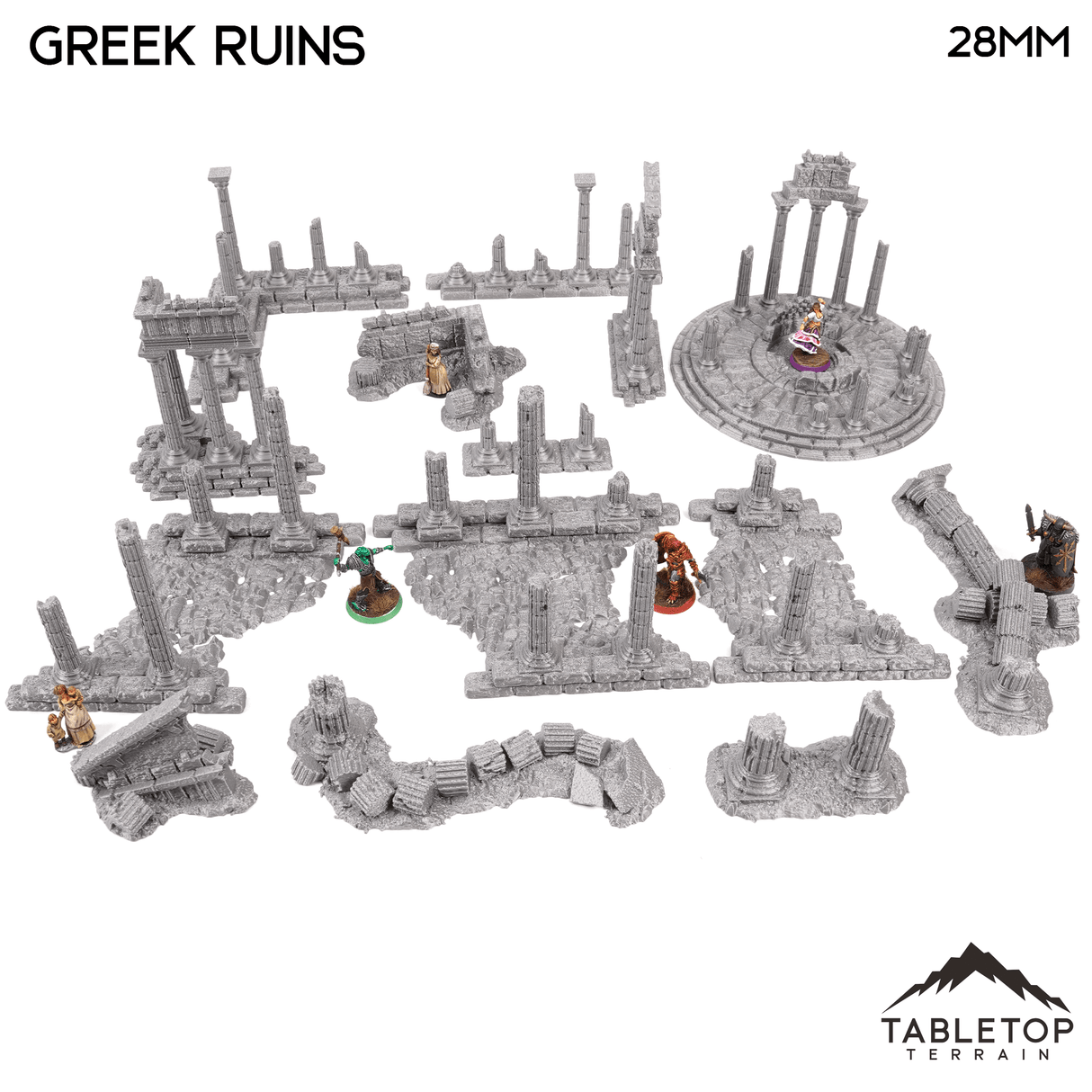 Greek Ruins - Fantasy Scatter Terrain