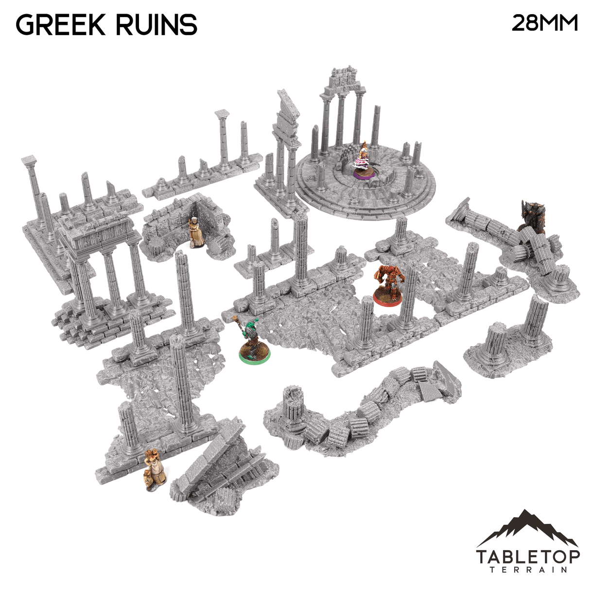 Greek Ruins - Fantasy Scatter Terrain