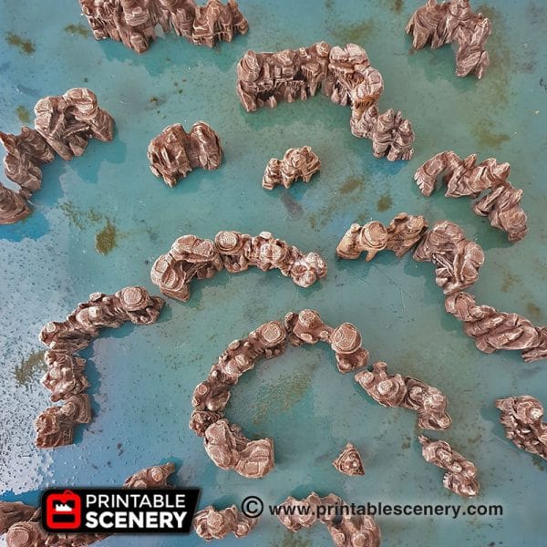 Grotto Walls / Crystal / Shroom - Fantasy Scatter Terrain