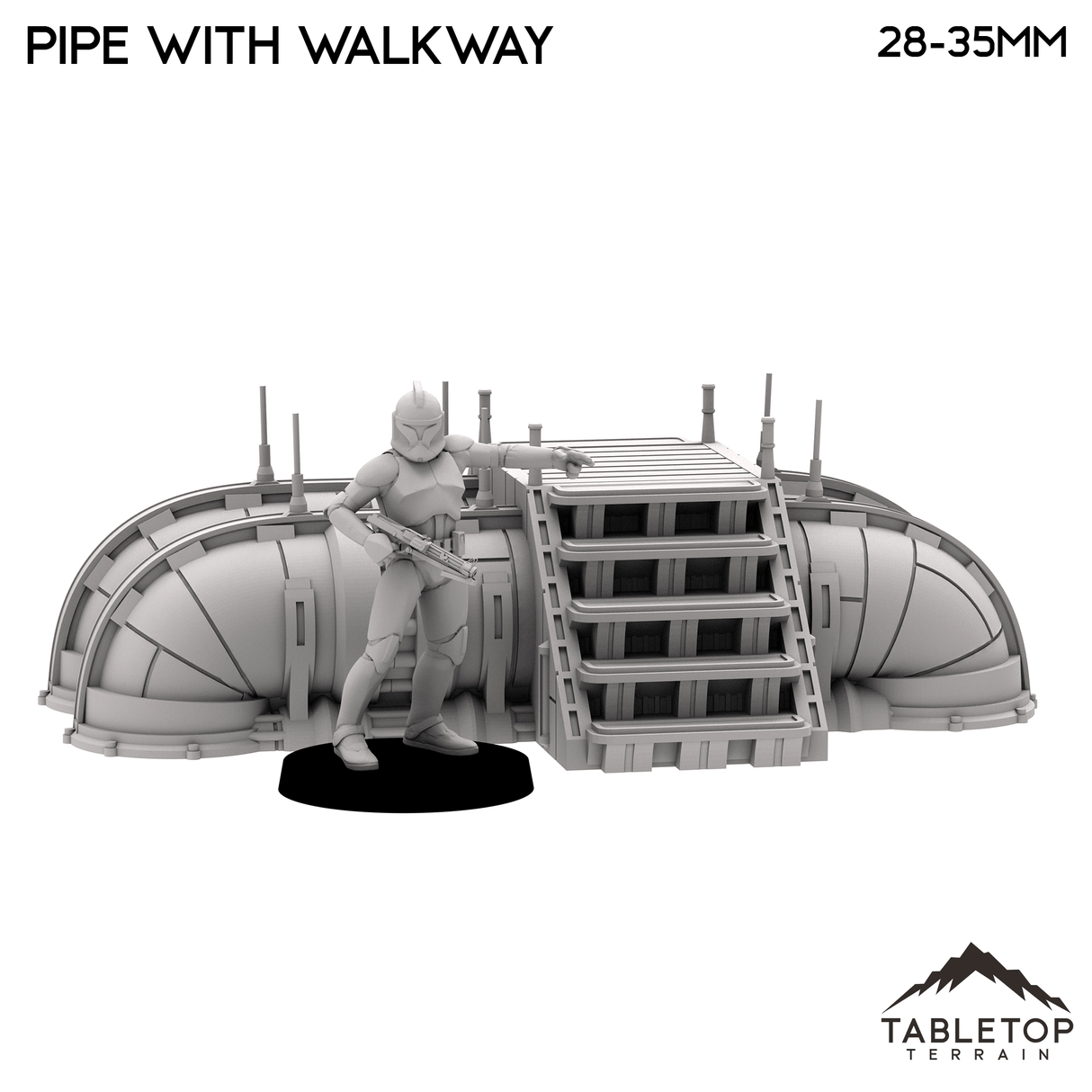 Pipe Scatter Terrain - Futuristic City