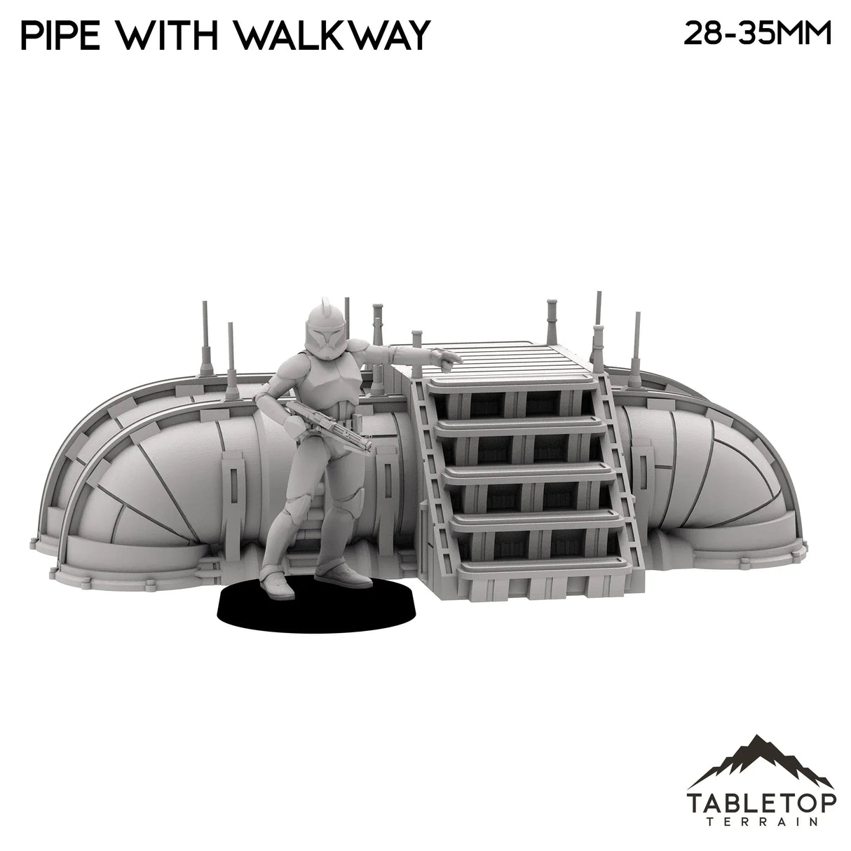Pipe Scatter Terrain - Futuristic City