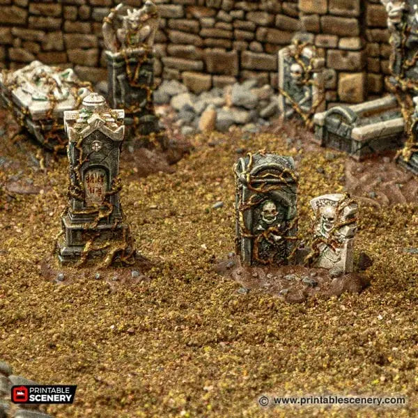Ramshackle Tombstones
