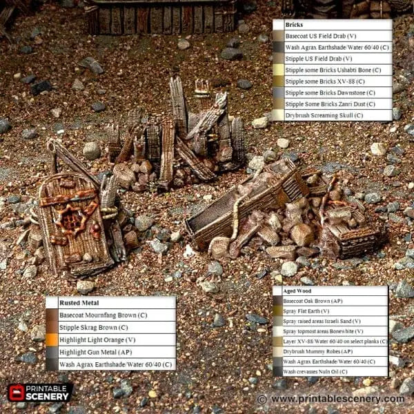 Rubble and Scatter