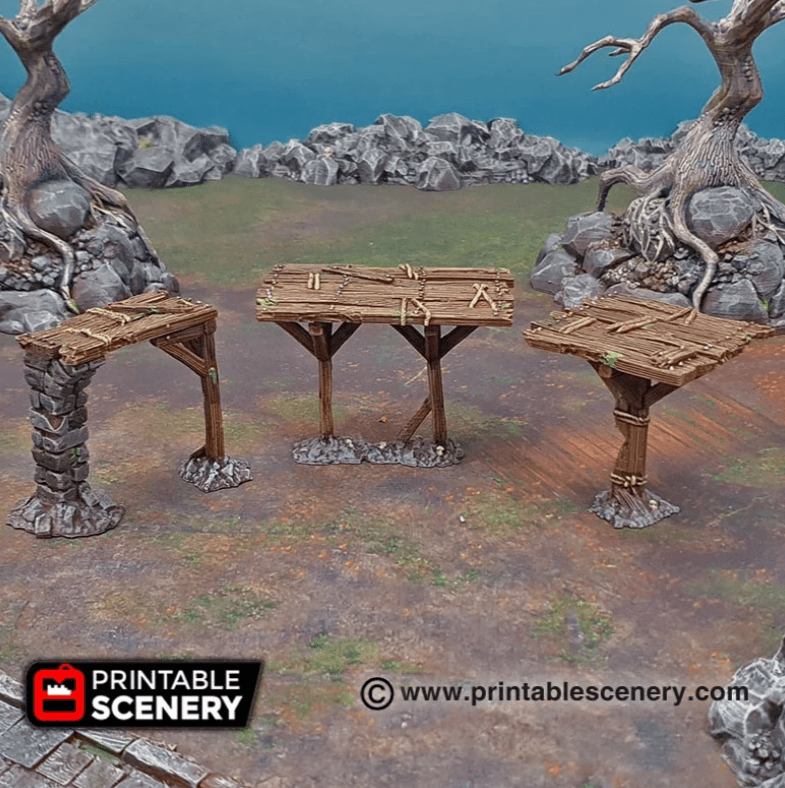 Scaffolding and Support Columns - Scatter Terrain