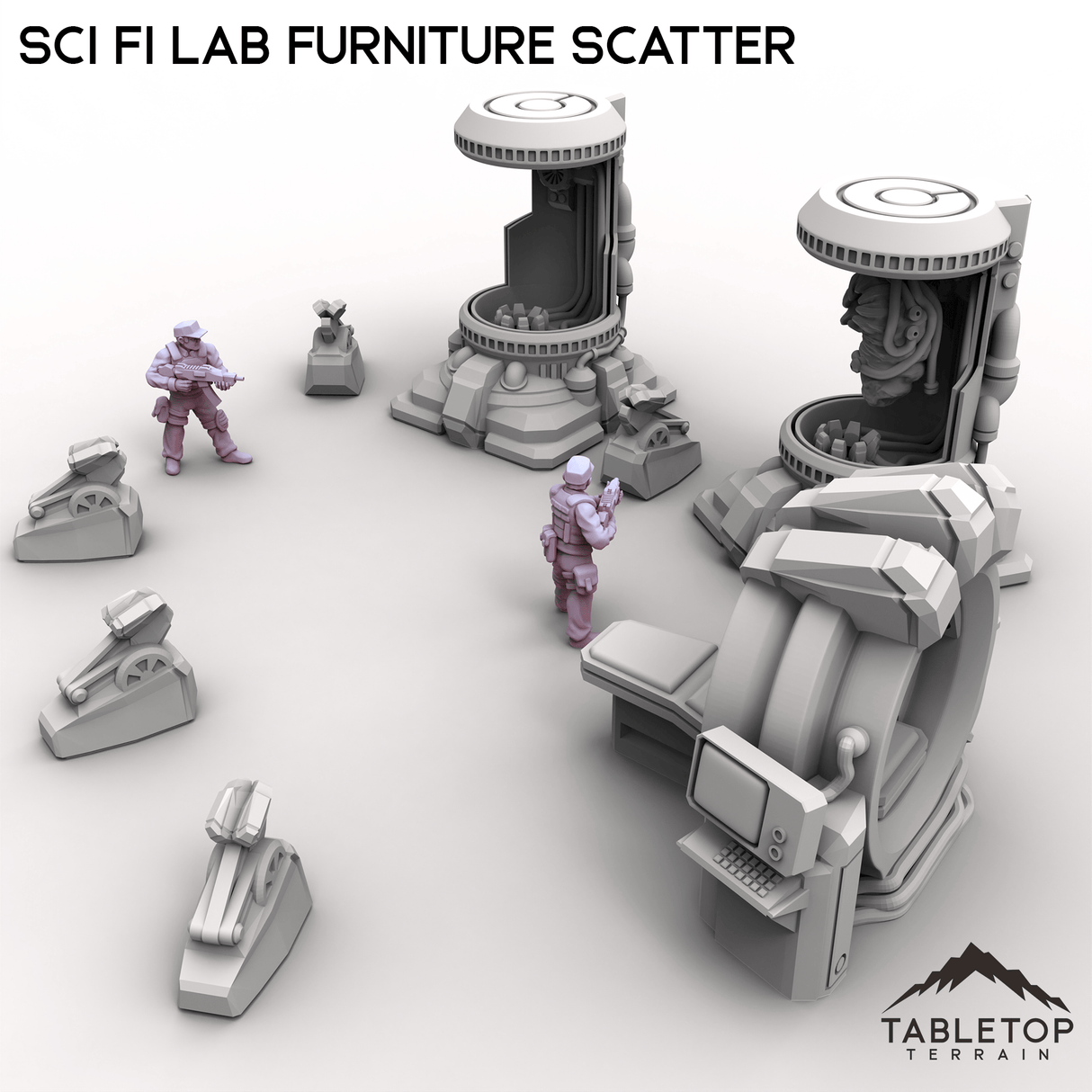 Sci Fi Lab Furniture Scatter