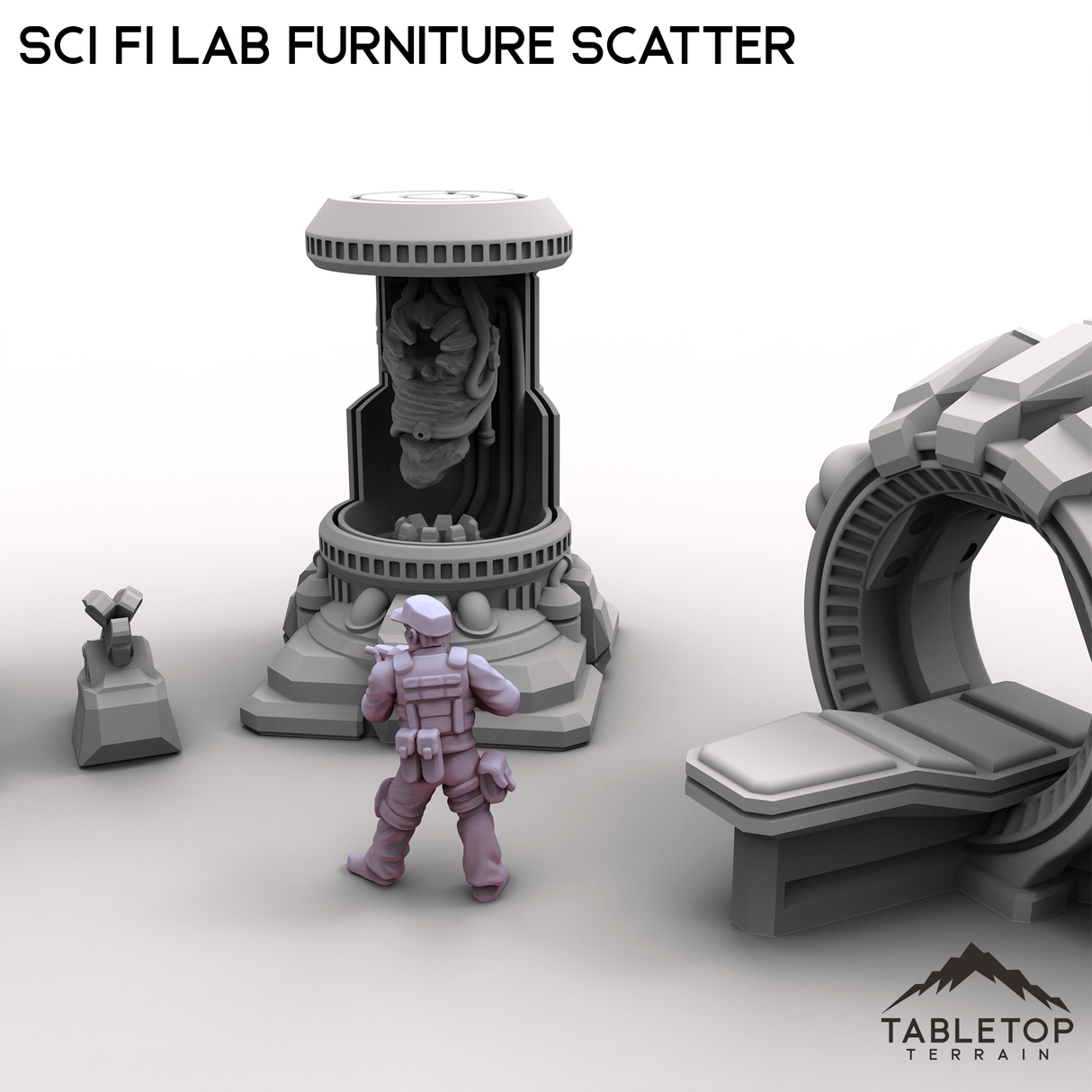 Sci Fi Lab Furniture Scatter