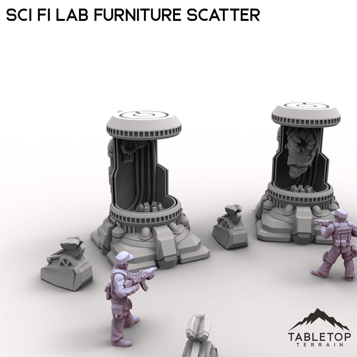 Sci Fi Lab Furniture Scatter