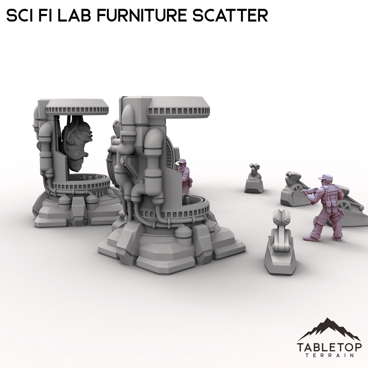 Sci Fi Lab Furniture Scatter