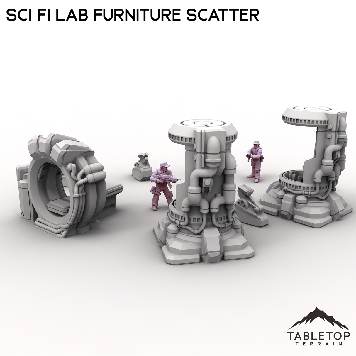 Sci Fi Lab Furniture Scatter