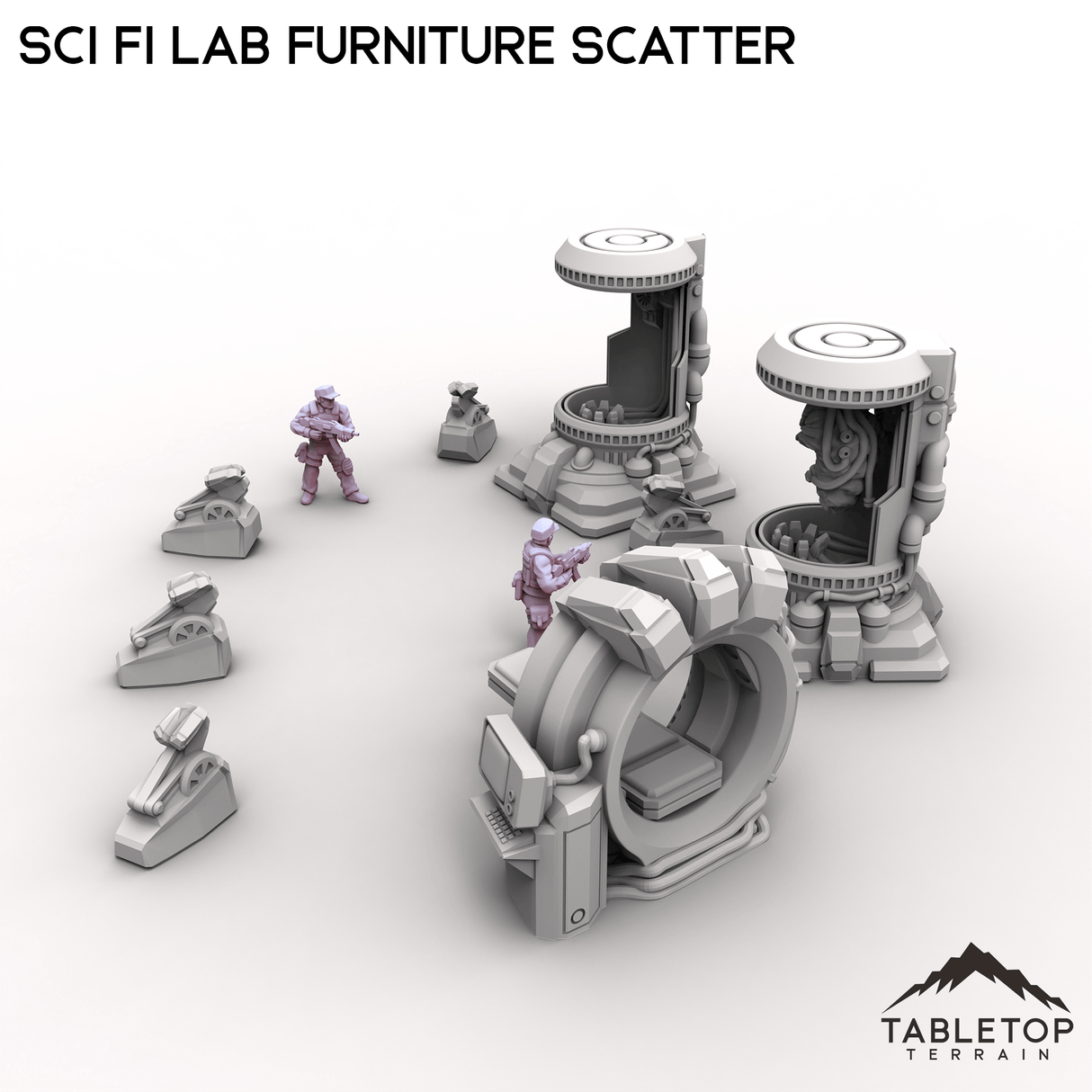 Sci Fi Lab Furniture Scatter