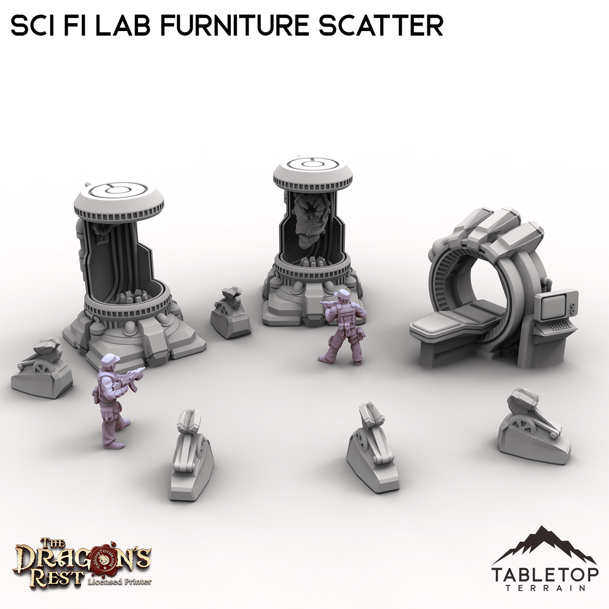Sci Fi Lab Furniture Scatter