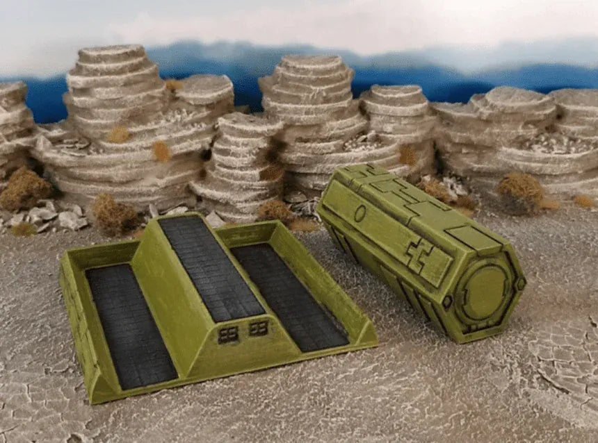 Sci-Fi Shipping Containers