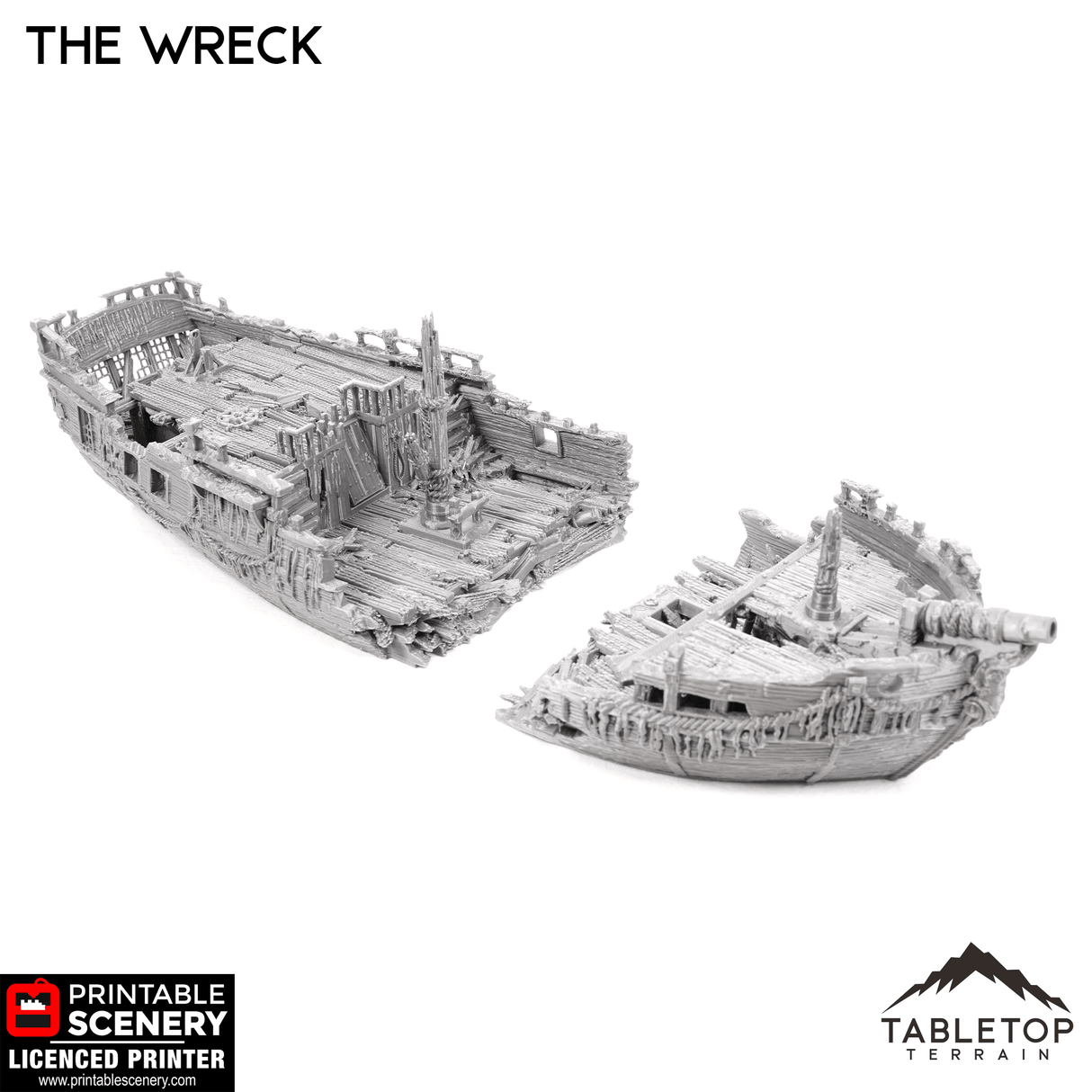 The Wreck - Pirate Scatter Terrain
