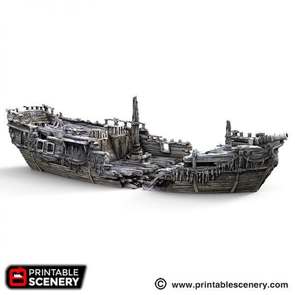 The Wreck - Pirate Scatter Terrain
