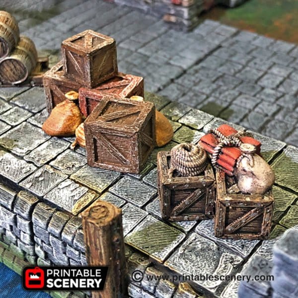 Cargo Piles - Pirate Scatter Terrain