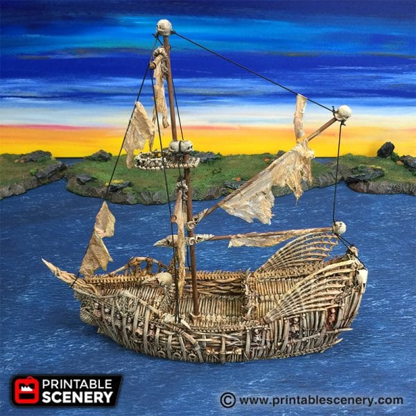 Undead Fluyt - Undead Pirate Ship