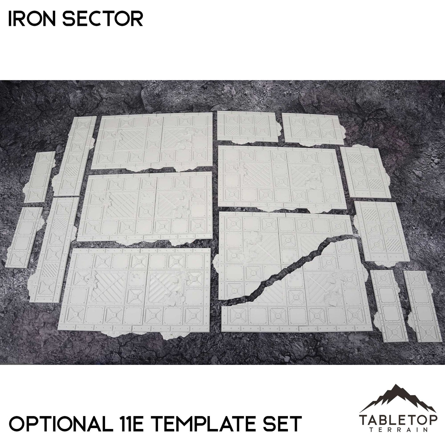 11e Armored Ruins Foldable Tournament Terrain