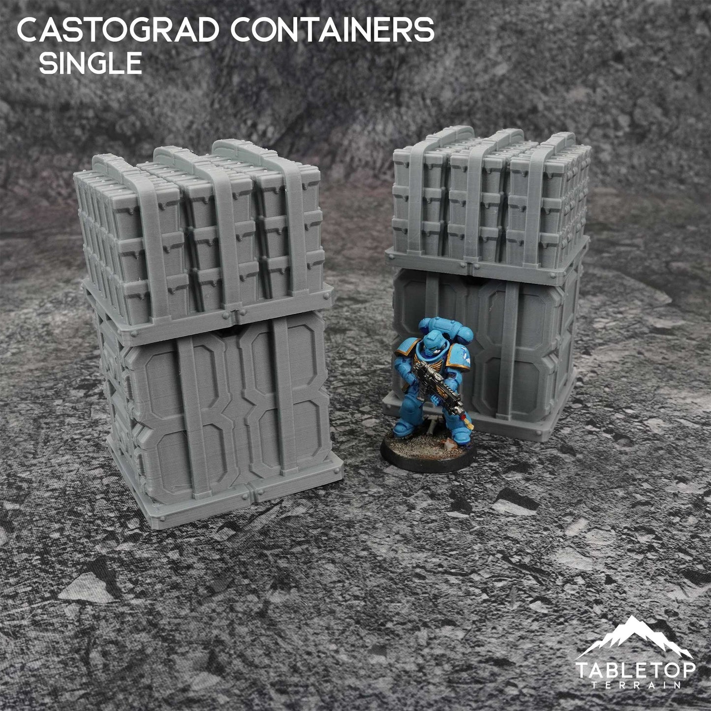 11e Castograd Stackable Single Containers