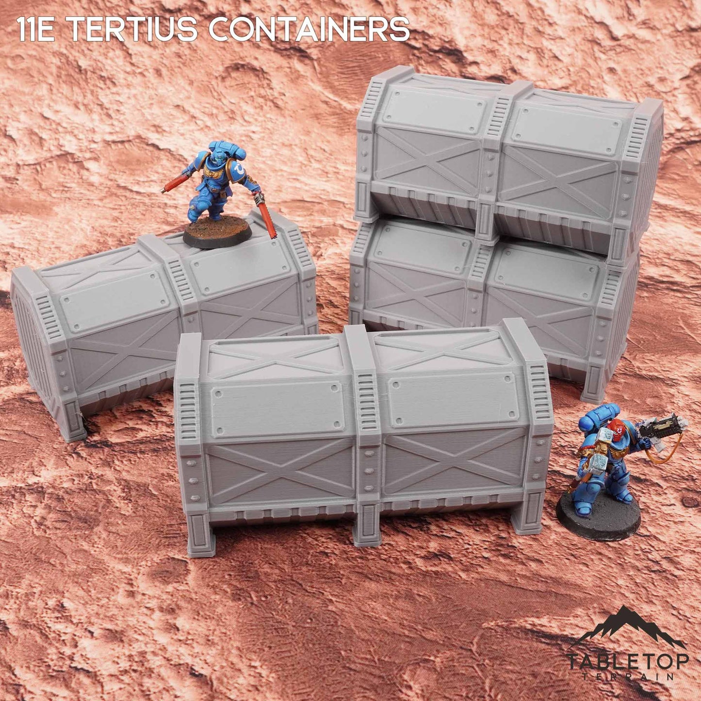 11e Tertius Stackable Containers