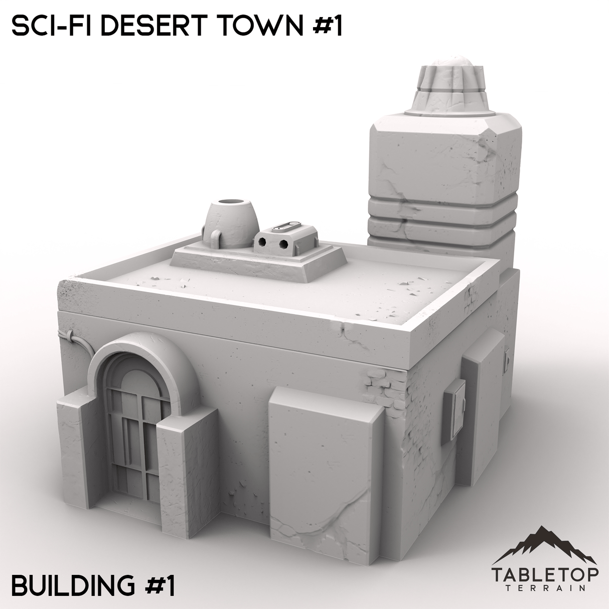 Sci-Fi Desert Town #1
