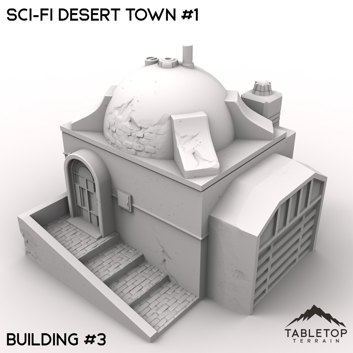 Sci-Fi Desert Town #1