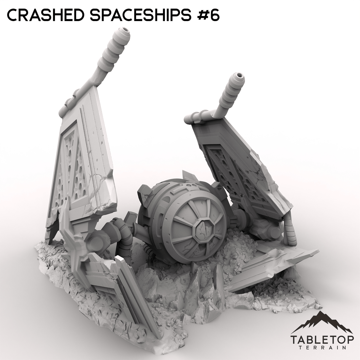 Crashed Spaceships