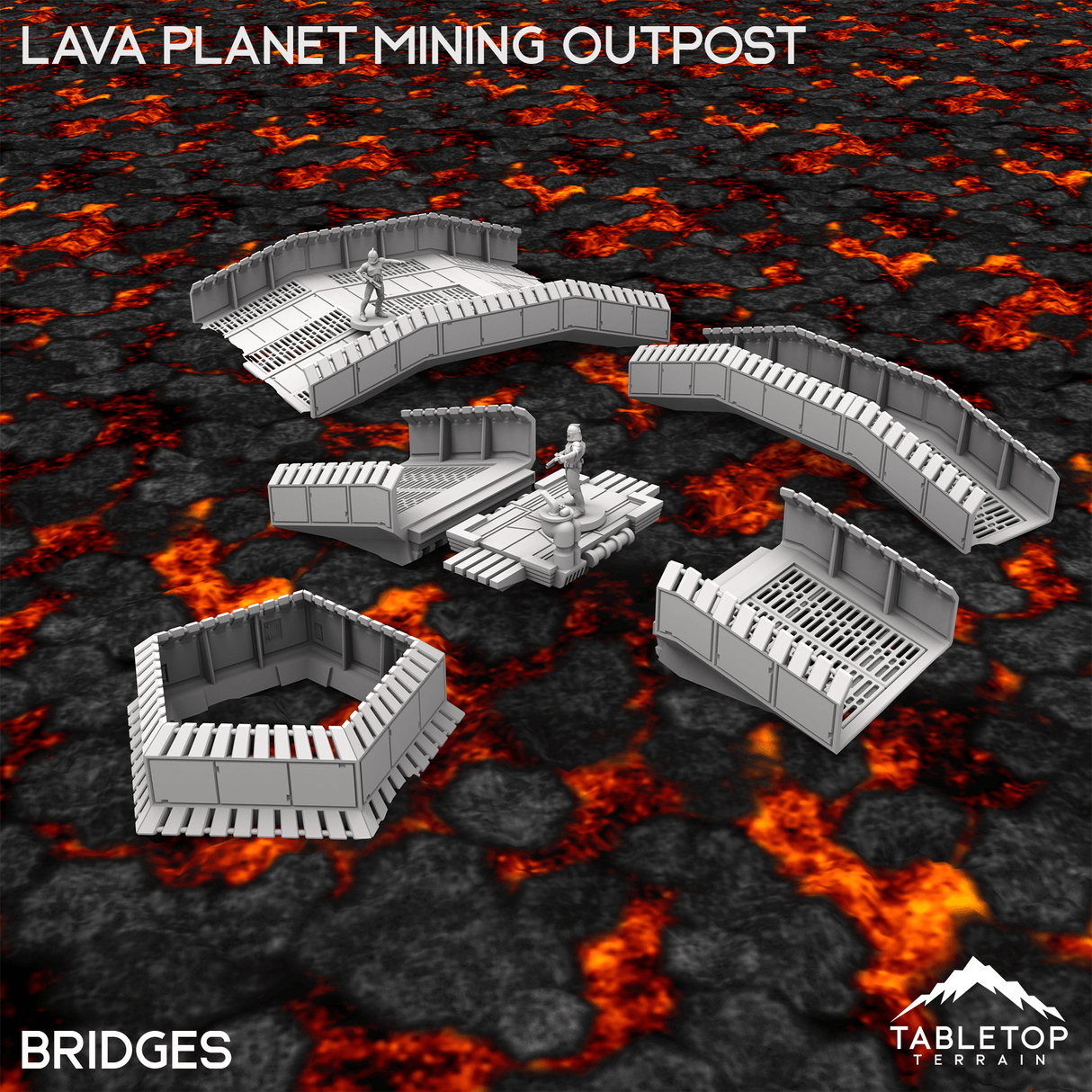 Lava Planet Mining Outpost