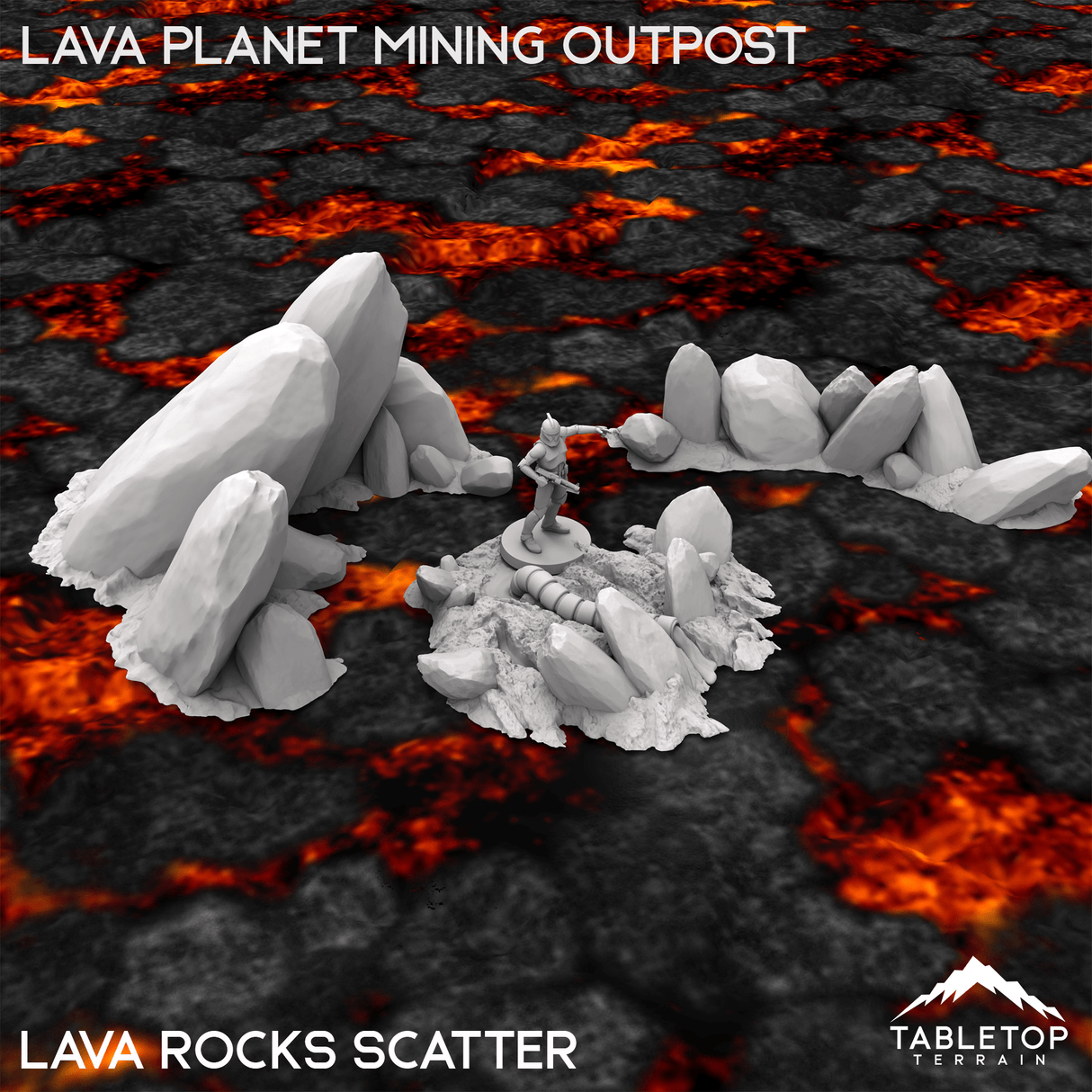Lava Planet Mining Outpost