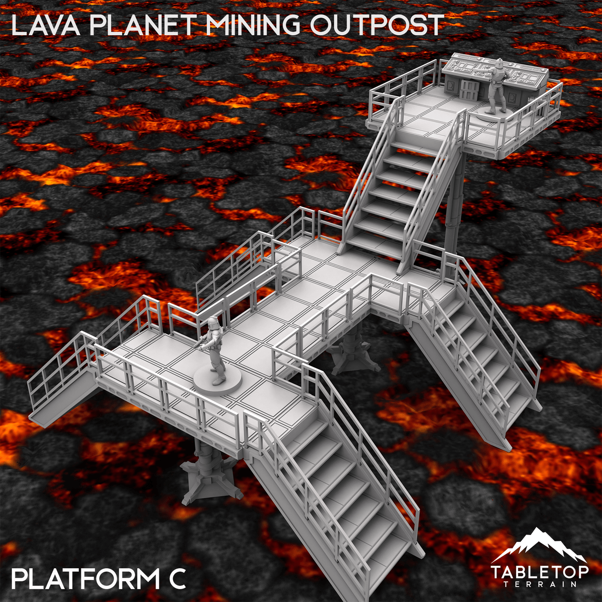 Lava Planet Mining Outpost