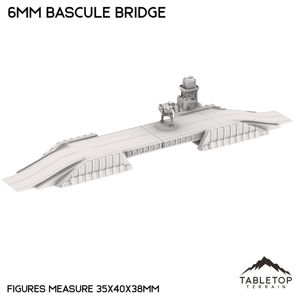 6mm Sci-Fi Bascule Bridge
