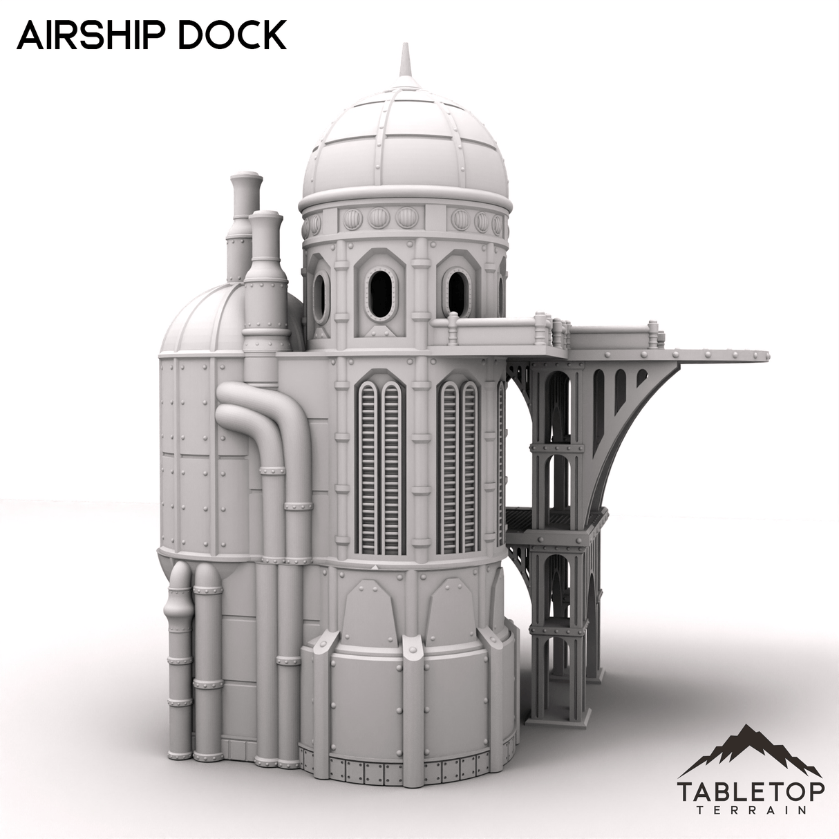 Airship Dock - Cognis Steam World