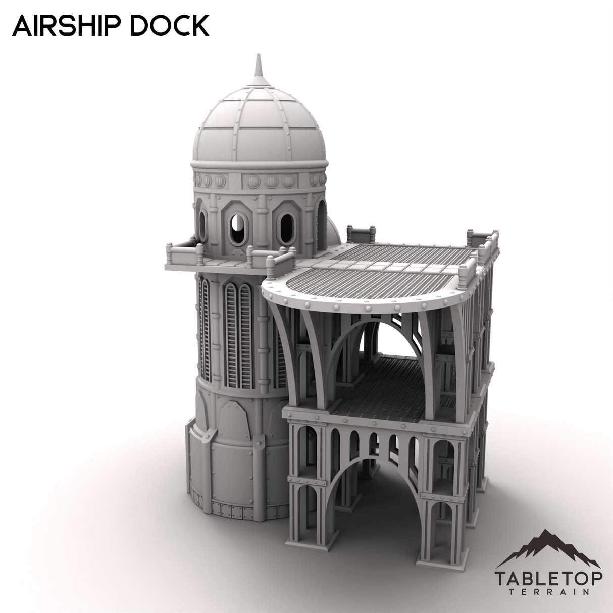 Airship Dock - Cognis Steam World