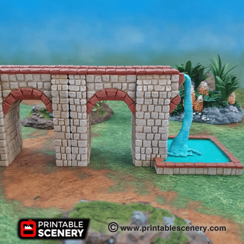 Ancient Aqueducts - Fantasy Terrain