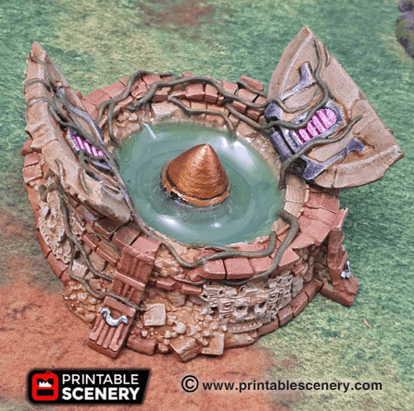 Ancient Missile Silo - Fantasy Terrain