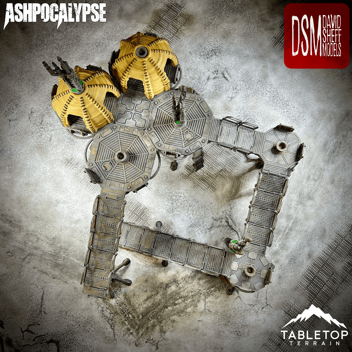 Ashpocalypse Modular Wasteland Terrain Set