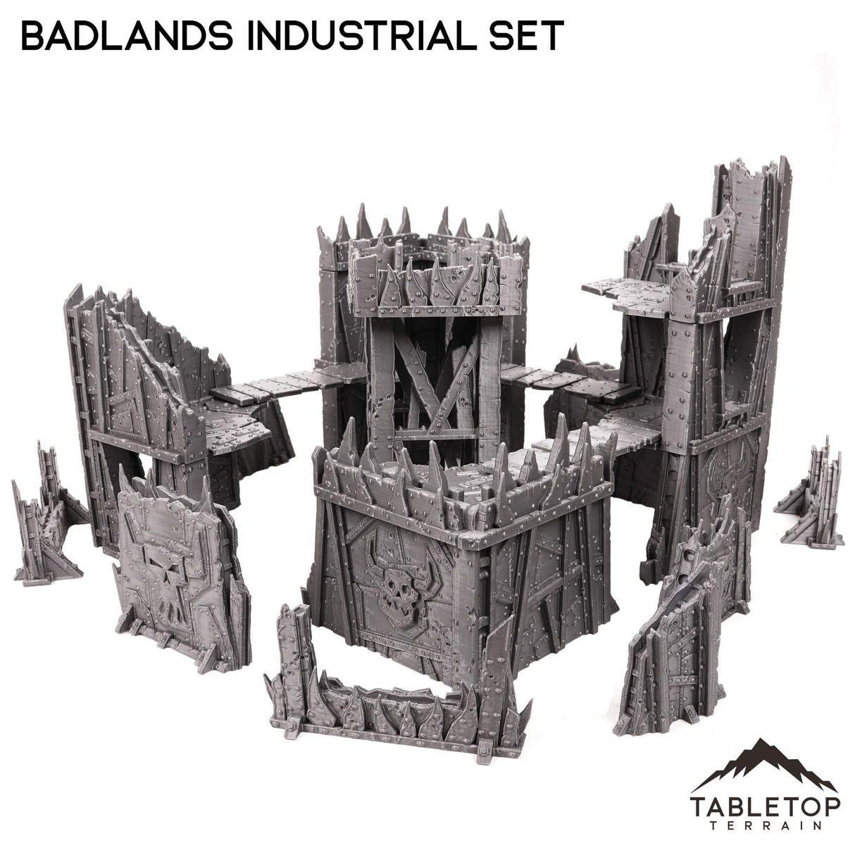 Badlands Ork Industrial Terrain Set