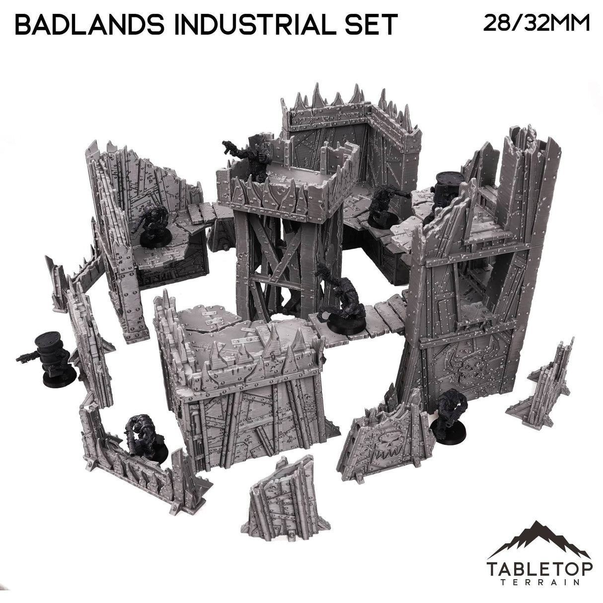 Badlands Ork Industrial Terrain Set