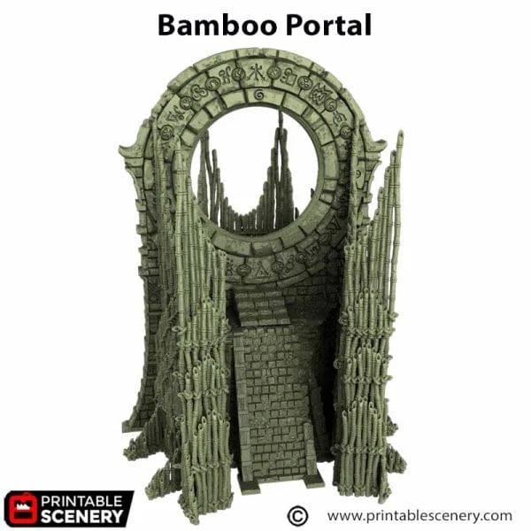 Bamboo Portal - The Gloaming Swamp