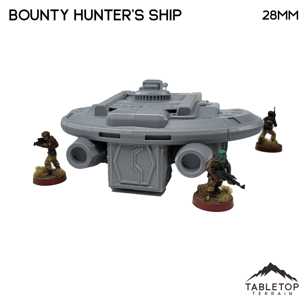 Bounty Hunter's Ship / Crashed Ship - Star Wars Legion Terrain