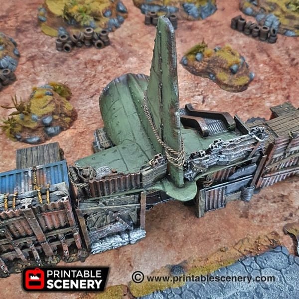 Cargo Plane Rampart Entrance - Apocalyptic Terrain