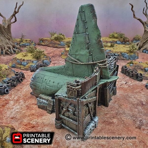 Cargo Plane Rampart Entrance - Apocalyptic Terrain