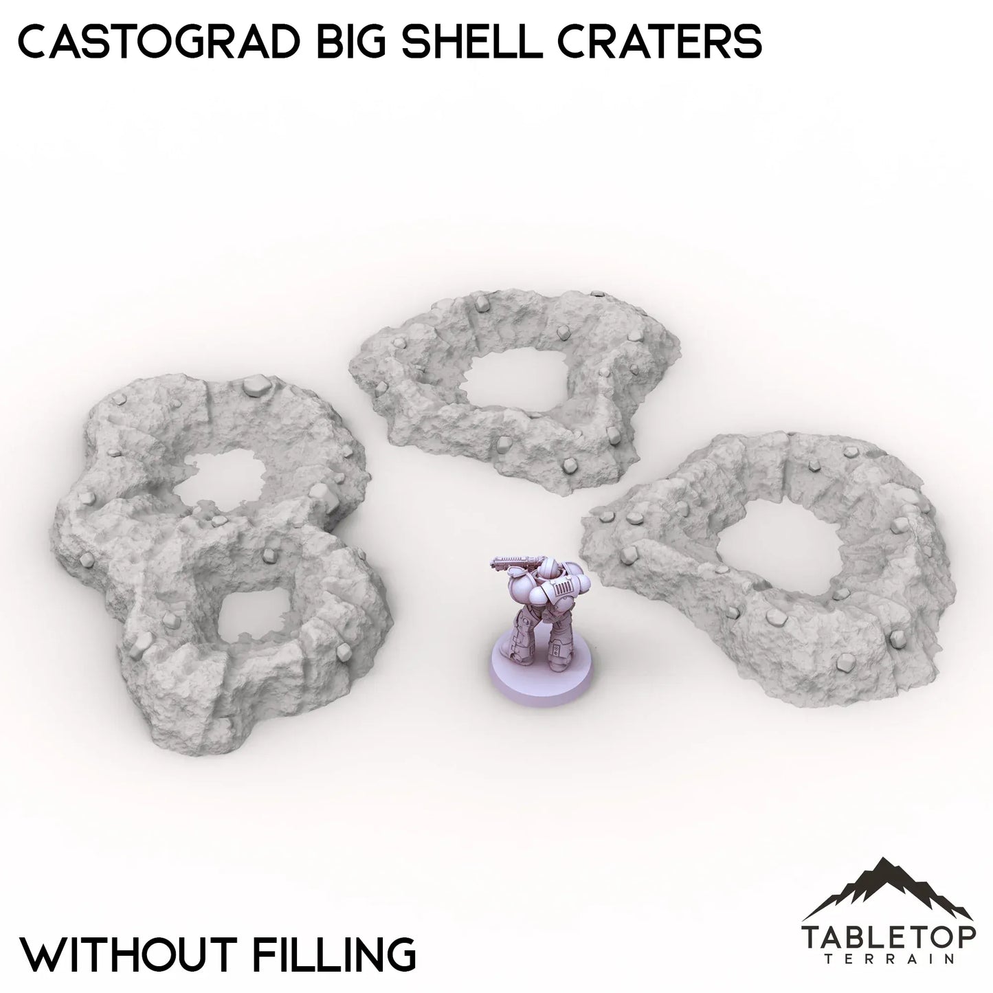 Castograd Big Shell Craters