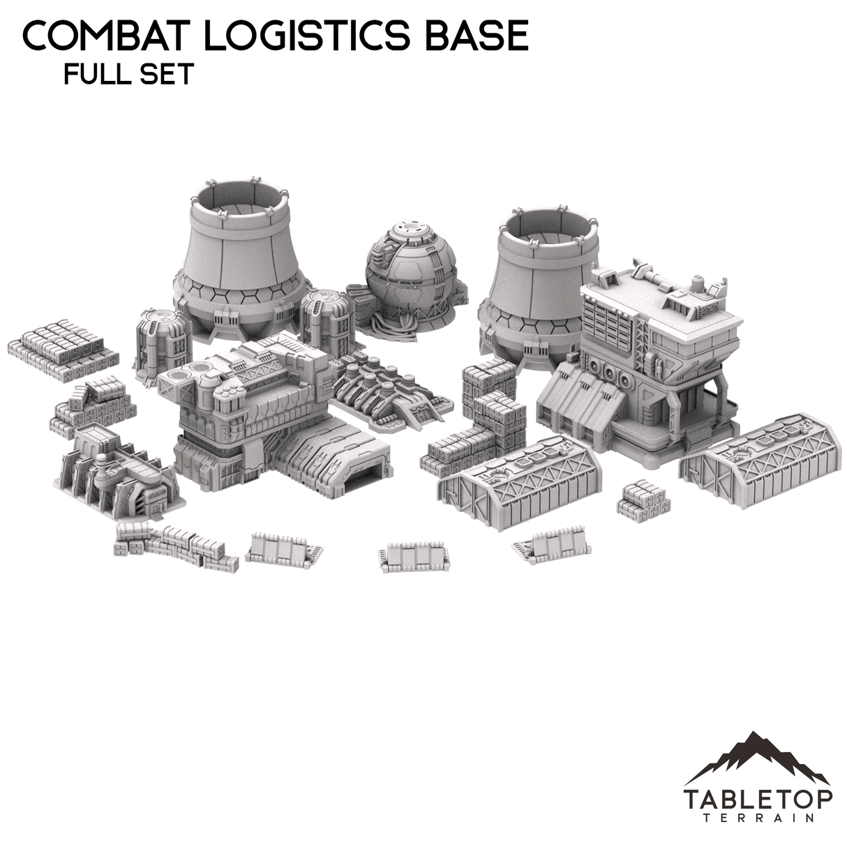 Combat Logistics Base TechScape - 6-12mm