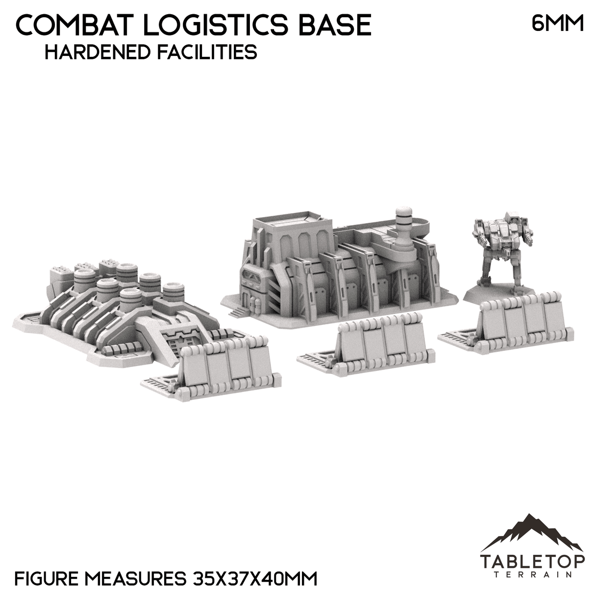 Combat Logistics Base TechScape - 6-12mm
