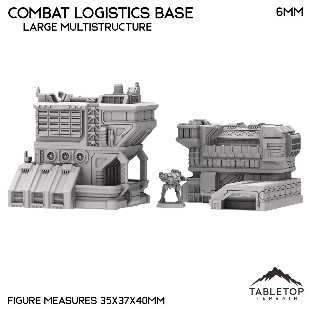 Combat Logistics Base TechScape - 6-12mm