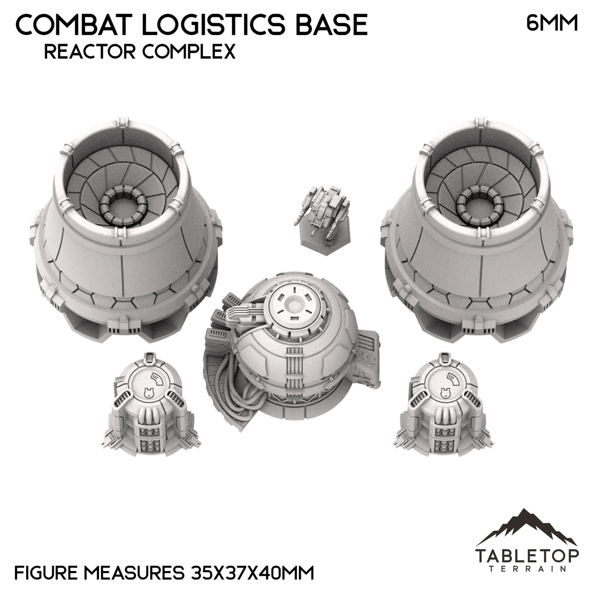 Combat Logistics Base TechScape - 6-12mm
